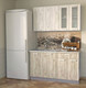 Миниатюра изображения товара Кухонный гарнитур Интерлиния Мила 14 (дуб белый/дуб серый/опал светлый)
