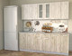Миниатюра изображения товара Кухонный гарнитур Интерлиния Мила 21 (дуб белый/дуб серый/опал светлый)