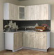 Миниатюра изображения товара Кухонный гарнитур Интерлиния Мила 12x18 (дуб белый/дуб серый/опал светлый)