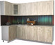 Миниатюра изображения товара Кухонный гарнитур Интерлиния Мила 12x26 (дуб белый/дуб серый/опал светлый)