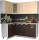 Миниатюра изображения товара Кухонный гарнитур Интерлиния Мила 12x19 (дуб молочный/дуб венге/опал светлый)