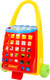 Миниатюра изображения товара Конструктор Полесье Забавная тележка с конструктором Строитель / 44372 (101эл)
