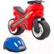 Миниатюра изображения товара Каталка детская Полесье Мотоцикл МХ со шлемом / 46765
