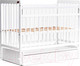 Миниатюра изображения товара Детская кроватка Bambini Euro Style М / 01.10.04 (белый)