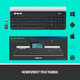 Миниатюра изображения товара Клавиатура Logitech K780 Multi-Device Wireless Keyboard