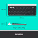 Миниатюра изображения товара Клавиатура Logitech K780 Multi-Device Wireless Keyboard