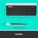 Миниатюра изображения товара Клавиатура Logitech K780 Multi-Device Wireless Keyboard
