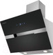 Миниатюра изображения товара Вытяжка наклонная Maunfeld Mersey 60 (нержавеющая сталь/черное стекло)