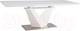 Миниатюра изображения товара Обеденный стол Signal Alaras III 160-220x90 (белый лак/белый)