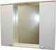 Миниатюра изображения товара Шкаф с зеркалом для ванной СанитаМебель Лотос 101.1000