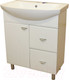 Миниатюра изображения товара Тумба под умывальник СанитаМебель Лотос 601.700