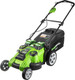 Миниатюра изображения товара Газонокосилка аккумуляторная Greenworks G40LM49DB Twin Force 40V 49см / 2500207 (без АКБ и ЗУ)