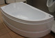 Миниатюра изображения товара Ванна акриловая BAS Алегра 150x90 L