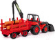 Миниатюра изображения товара Погрузчик игрушечный Полесье Чемпион с ковшом и прицепом-лесовозом / 0483 (в сеточке)