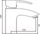 Миниатюра изображения товара Смеситель Ledeme L1043