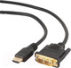 Миниатюра изображения товара Кабель Cablexpert CC-HDMI-DVI-7.5MC