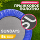 Миниатюра изображения товара Батут для джампинга Sundays D101 (с ручкой, синий)