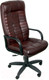 Миниатюра изображения товара Кресло офисное Деловая обстановка Атлант Стандарт кожа люкс (бордовый)