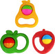 Миниатюра изображения товара Набор погремушек Полесье Фрукты / 45645