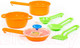 Миниатюра изображения товара Набор игрушечной посуды Полесье Поварёнок №1 / 40688