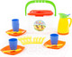 Миниатюра изображения товара Набор игрушечной посуды Полесье Алиса для пикника №2 / 40763