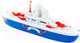 Миниатюра изображения товара Корабль игрушечный Полесье Крейсер Смелый / 56405