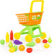 Миниатюра изображения товара Тележка игрушечная Полесье №6 с набором продуктов / 61904