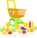 Миниатюра изображения товара Тележка игрушечная Полесье №6 с набором продуктов / 61904