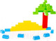 Миниатюра изображения товара Конструктор Полесье Строитель / 50557 (174эл, в контейнере)