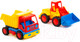 Миниатюра изображения товара Набор игрушечной техники Полесье Базик с погрузчиком / 42101