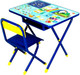 Миниатюра изображения товара Комплект мебели с детским столом Дэми №1 Радуга (синий)