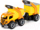 Миниатюра изображения товара Самосвал игрушечный Полесье с полуприцепом ГрипТрак / 9432