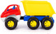 Миниатюра изображения товара Самосвал игрушечный Полесье с прицепом Дакар / 46116 (в пакете)