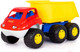 Миниатюра изображения товара Самосвал игрушечный Полесье с прицепом Дакар / 46116 (в пакете)