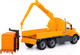 Миниатюра изображения товара Кран игрушечный Полесье Майк с манипулятором с конструктором Супер-Микс / 55606 (в сеточке)