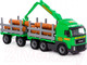 Миниатюра изображения товара Лесовоз игрушечный Полесье с прицепом / 9500 (в коробке)