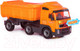 Миниатюра изображения товара Самосвал игрушечный Полесье с полуприцепом / 8749 (в сеточке)
