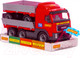 Миниатюра изображения товара Самосвал игрушечный Полесье бортовой с прицепом / 58270 (в лотке)