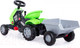 Миниатюра изображения товара Каталка детская Полесье Turbo-2 Трактор с педалями и полуприцепом / 52742