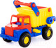 Миниатюра изображения товара Самосвал игрушечный Полесье №1 с резиновыми колесами / 37916