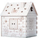 Миниатюра изображения товара Детский игровой домик BibaLina Дом-раскраска / КДР03-001