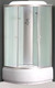 Миниатюра изображения товара Душевая кабина Coliseum Simple T-80 (белый/матовое стекло)