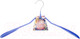 Миниатюра изображения товара Металлическая вешалка-плечики Podari JMB 087-A (синий)
