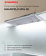 Миниатюра изображения товара Вытяжка плоская Maunfeld MPA 60 (белый)