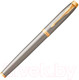 Миниатюра изображения товара Ручка перьевая имиджевая Parker IM Metal Brushed Metal GT 1931649
