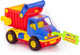 Миниатюра изображения товара Самосвал игрушечный Полесье КонсТрак / 9654 (в сеточке)