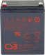 Миниатюра изображения товара Аккумуляторная батарея CSB HR 1221W F2 12V/5Ah