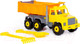 Миниатюра изображения товара Самосвал игрушечный Полесье Супергигант с большими граблями и лопаткой / 5557