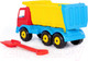 Миниатюра изображения товара Самосвал игрушечный Полесье Премиум с большой лопаткой / 9844
