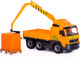 Миниатюра изображения товара Кран игрушечный Полесье с манипулятором и конструктором / 9586 (в коробке)